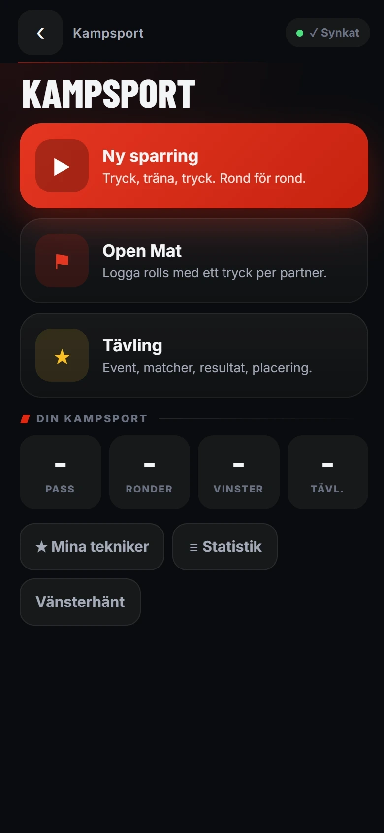 STARKAST: Kampsport